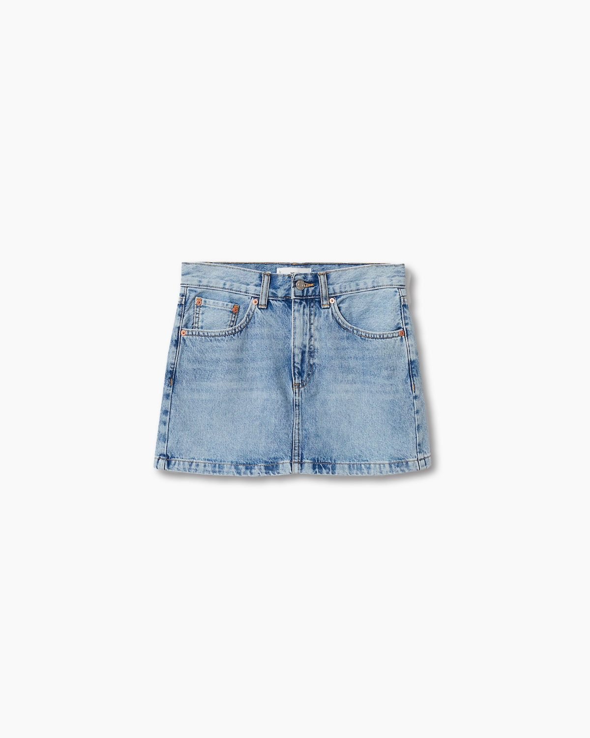 Denim miniskirt